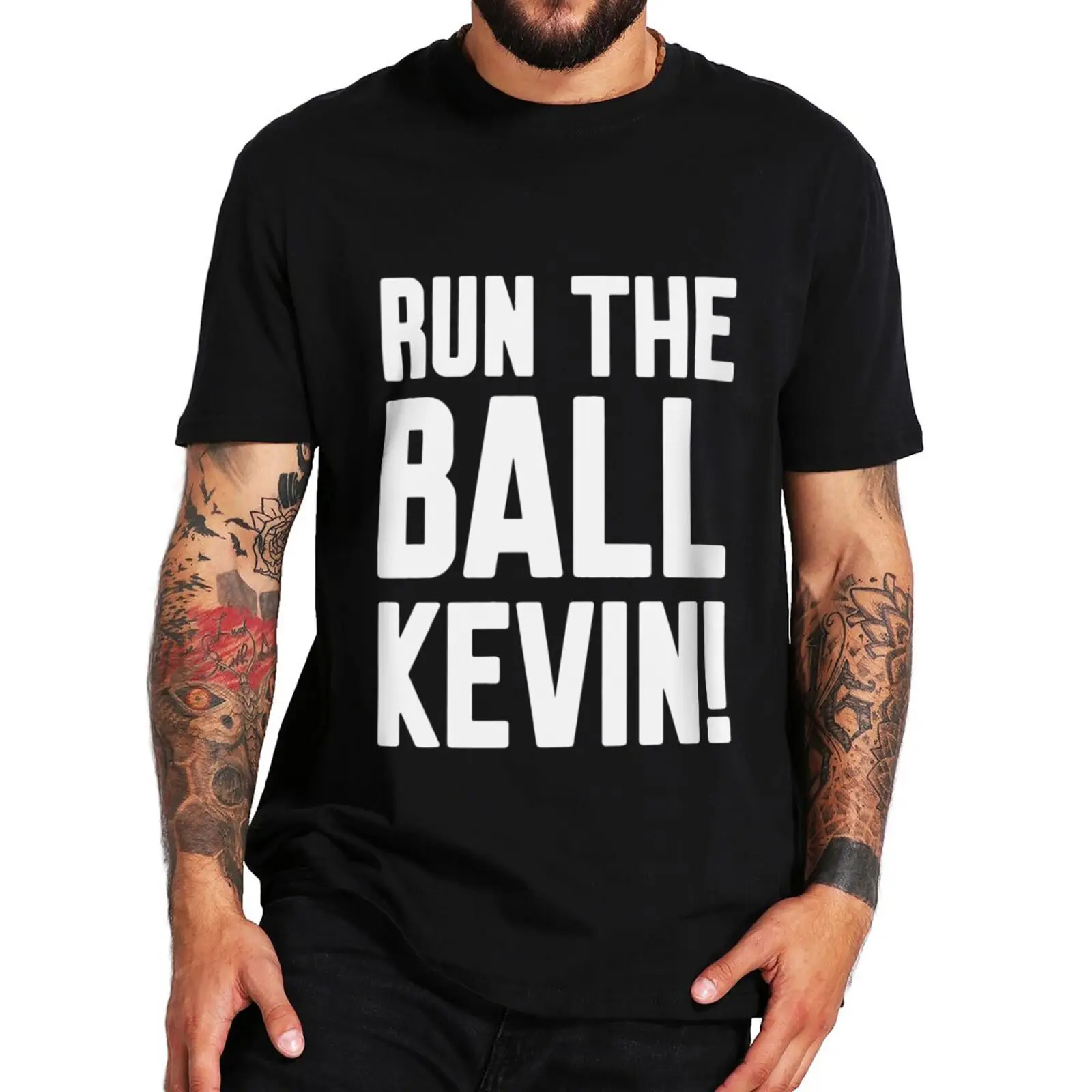 Run The Ball T Shirt Funny Football Meme Soccer Fans Men Clothing EU Size 100% Cotton Unisex Casual T-shirts EU Size
Run The Ball T Shirt Funny Football Meme Soccer Fans Men Clothing EU Size 100% Cotton Unisex Casual T-shirts EU Size