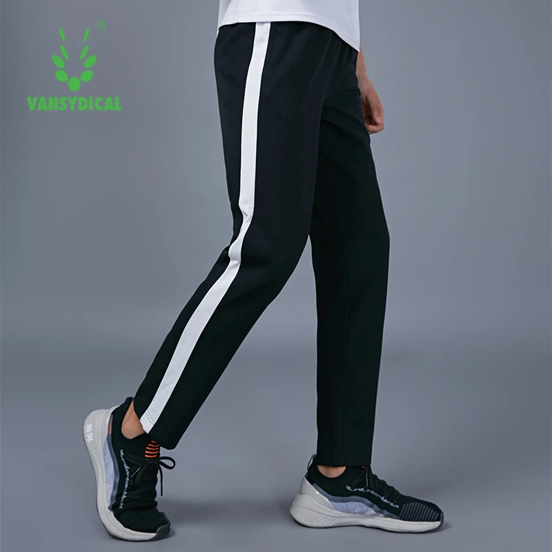VANSYDICAL Sport Long Pant Men Quick Dry Black Tracksuit Bottoms Striped Running Jogging Gym Pants Workout Male Loose Trouser
VANSYDICAL Sport Long Pant Men Quick Dry Black Tracksuit Bottoms Striped Running Jogging Gym Pants Workout Male Loose Trouser