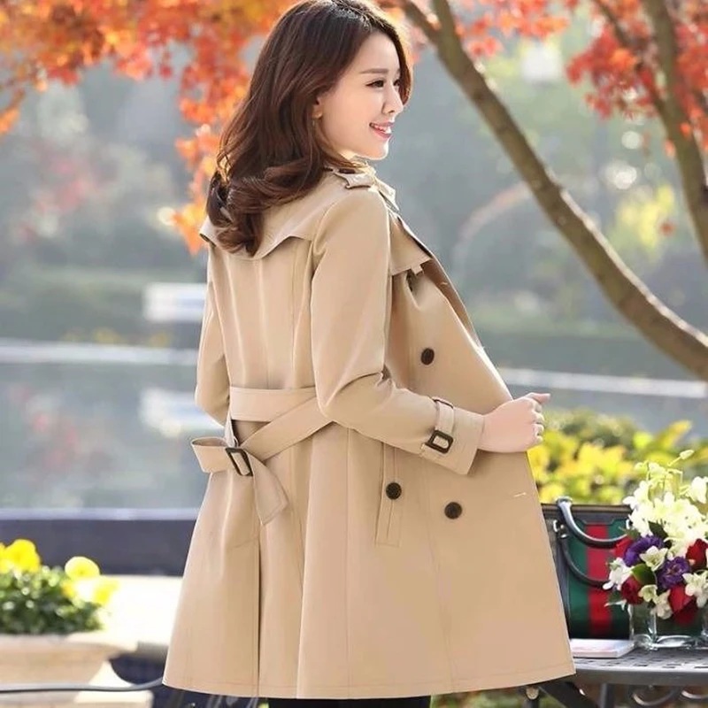 British Style Trench Coat For Women Chic Streetwear All-Match Long Coats Women's Jacket Spring Autumn 2022 Overcoat Female Slim
British Style Trench Coat For Women Chic Streetwear All-Match Long Coats Women's Jacket Spring Autumn 2022 Overcoat Female Slim