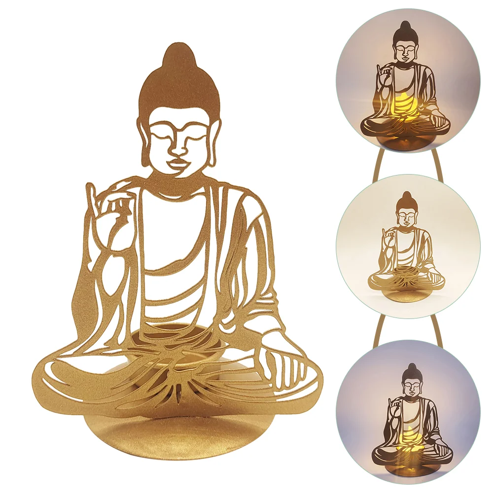 Tea Light Holders Sitting Statue Desktop Candlestick Hollow Meditation Tealight Holder Religious for Yoga Home Living Room Desk
Tea Light Holders Sitting Statue Desktop Candlestick Hollow Meditation Tealight Holder Religious for Yoga Home Living Room Desk