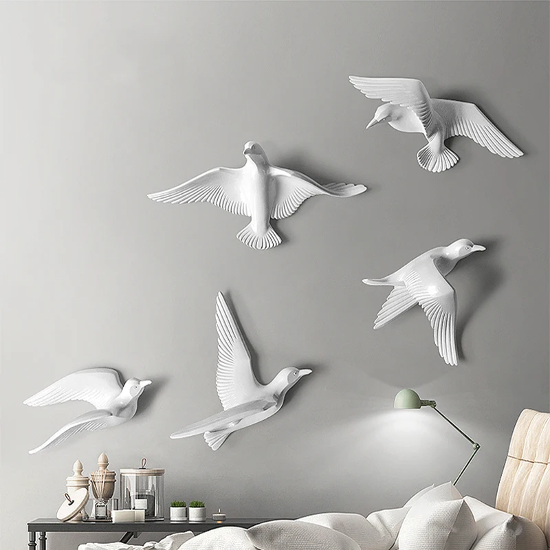 Bird three-dimensional wall decoration restaurant living room background wall cultural wall wall decoration seagull wall hanging
Bird three-dimensional wall decoration restaurant living room background wall cultural wall wall decoration seagull wall hanging