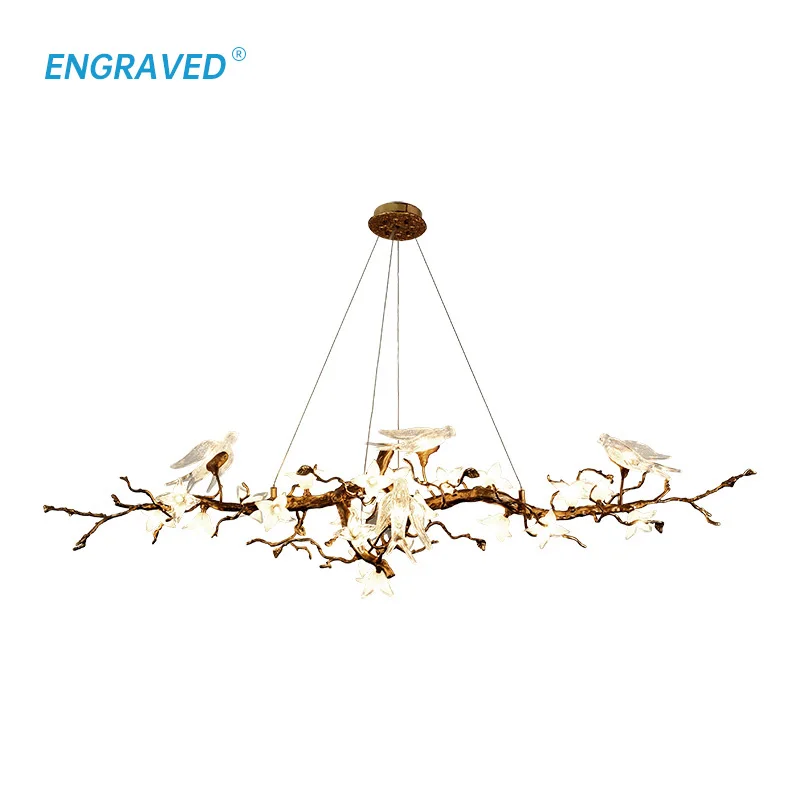 Chines Style Copper Swallow Flower Chandelier for Dining Room Creative Hanging Lamp Kitchen Island Tearoom Decoration Lighting
Chines Style Copper Swallow Flower Chandelier for Dining Room Creative Hanging Lamp Kitchen Island Tearoom Decoration Lighting