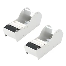 2X Desk Tape Dispenser, Wet Water Kraft Paper Cutter Kraft Paper Baler Sealed Carton Office Supplies