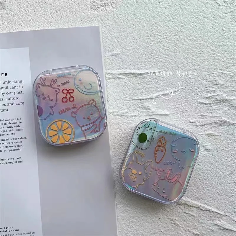 Цветная коробка для контактных линз YIMEIXI, коробка для анимации, мишка, лазерный компаньон, коробка для путешествий, переносная мини-коробка, квадратная Милая Красивая коробка
Цветная коробка для контактных линз YIMEIXI, коробка для анимации, мишка, лазерный компаньон, коробка для путешествий, переносная мини-коробка, квадратная Милая Красивая коробка