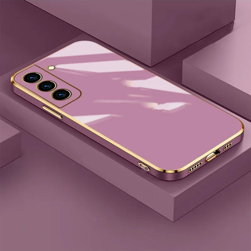 Luxury Plating Square Phone Case For Samsung S22 Ultra S23 S21 Plus s21 FE Case Cover For Galaxy S 21 S22 S20 FE Silicone Case
Luxury Plating Square Phone Case For Samsung S22 Ultra S23 S21 Plus s21 FE Case Cover For Galaxy S 21 S22 S20 FE Silicone Case
