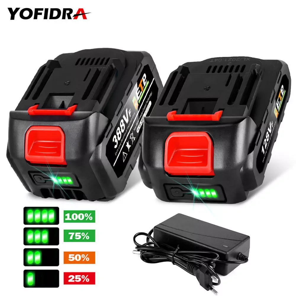 2023New 21V Rechargeable Battery 20000mAh 10000mAh Lithium Ion Battery For Makita Electric Power Tool Battery EU Plug
2023New 21V Rechargeable Battery 20000mAh 10000mAh Lithium Ion Battery For Makita Electric Power Tool Battery EU Plug