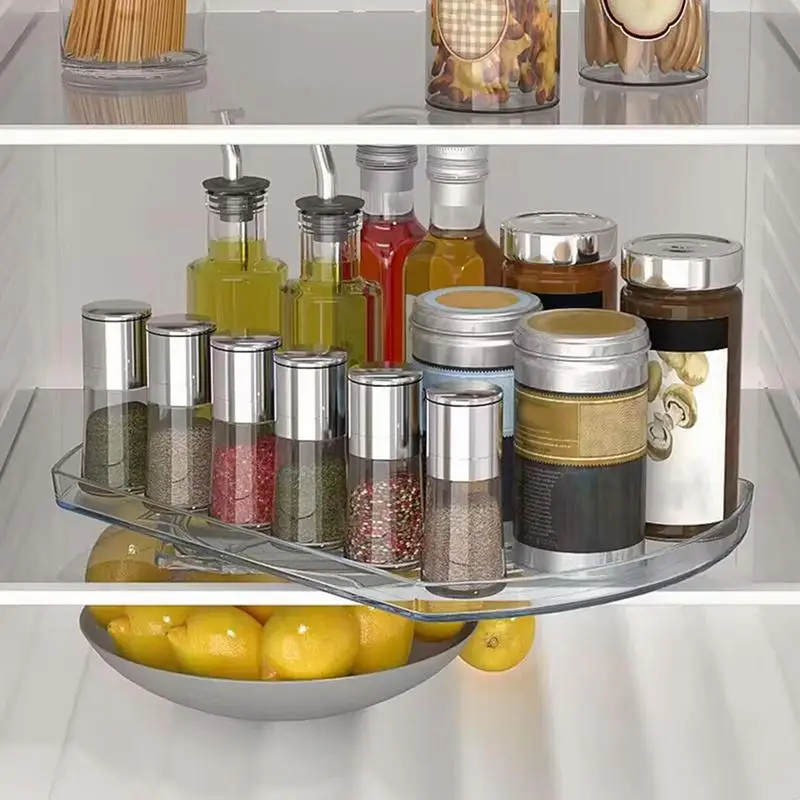 Countertop Turntable Cabinet Spice Rack Organizer With Suction Cup Vanity Display White Stand Organizer For Cabinet Dining Table
Countertop Turntable Cabinet Spice Rack Organizer With Suction Cup Vanity Display White Stand Organizer For Cabinet Dining Table