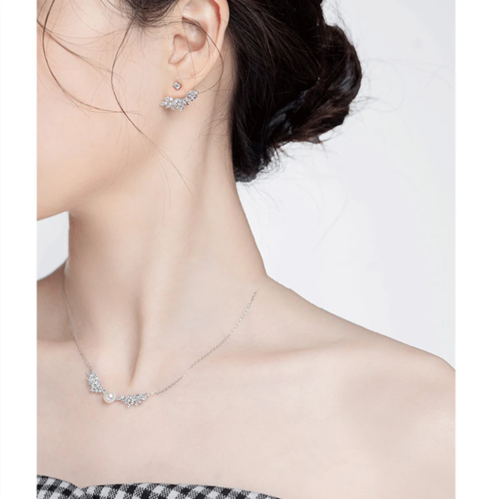 "Little Angel" 925 Sterling Silver Pearl Zircon Necklace for Women 2022 New High End Retro Fashion Angel Wings Clavicle Chain
"Little Angel" 925 Sterling Silver Pearl Zircon Necklace for Women 2022 New High End Retro Fashion Angel Wings Clavicle Chain