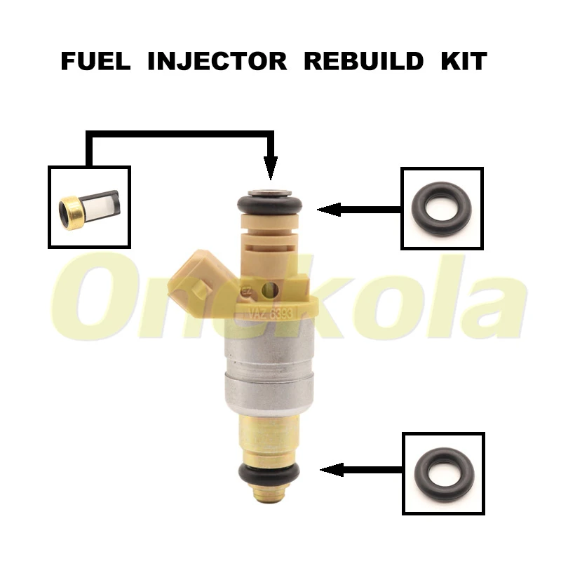 Fuel Injector Seal O-Ring Kit Seals Filters for VAZ6393 For Lada Fuel Supply System Injection Nozzle 
Fuel Injector Seal O-Ring Kit Seals Filters for VAZ6393 For Lada Fuel Supply System Injection Nozzle