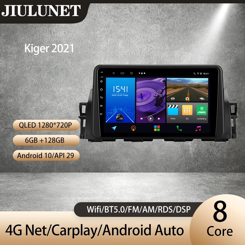 JIULUNET For Renault Kiger 2021 Carplay Ai Voice Car Radio 4G Net Multimedia Video Player Navigation GPS Android Auto 2 Din
JIULUNET For Renault Kiger 2021 Carplay Ai Voice Car Radio 4G Net Multimedia Video Player Navigation GPS Android Auto 2 Din