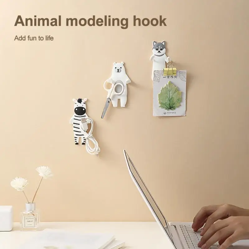 2/4/5PCS Cute Animal Style New Wall Hanging Coat Hook Creative Cartoon Hook Multifunctional Umbrella Towel Cap Rack
2/4/5PCS Cute Animal Style New Wall Hanging Coat Hook Creative Cartoon Hook Multifunctional Umbrella Towel Cap Rack