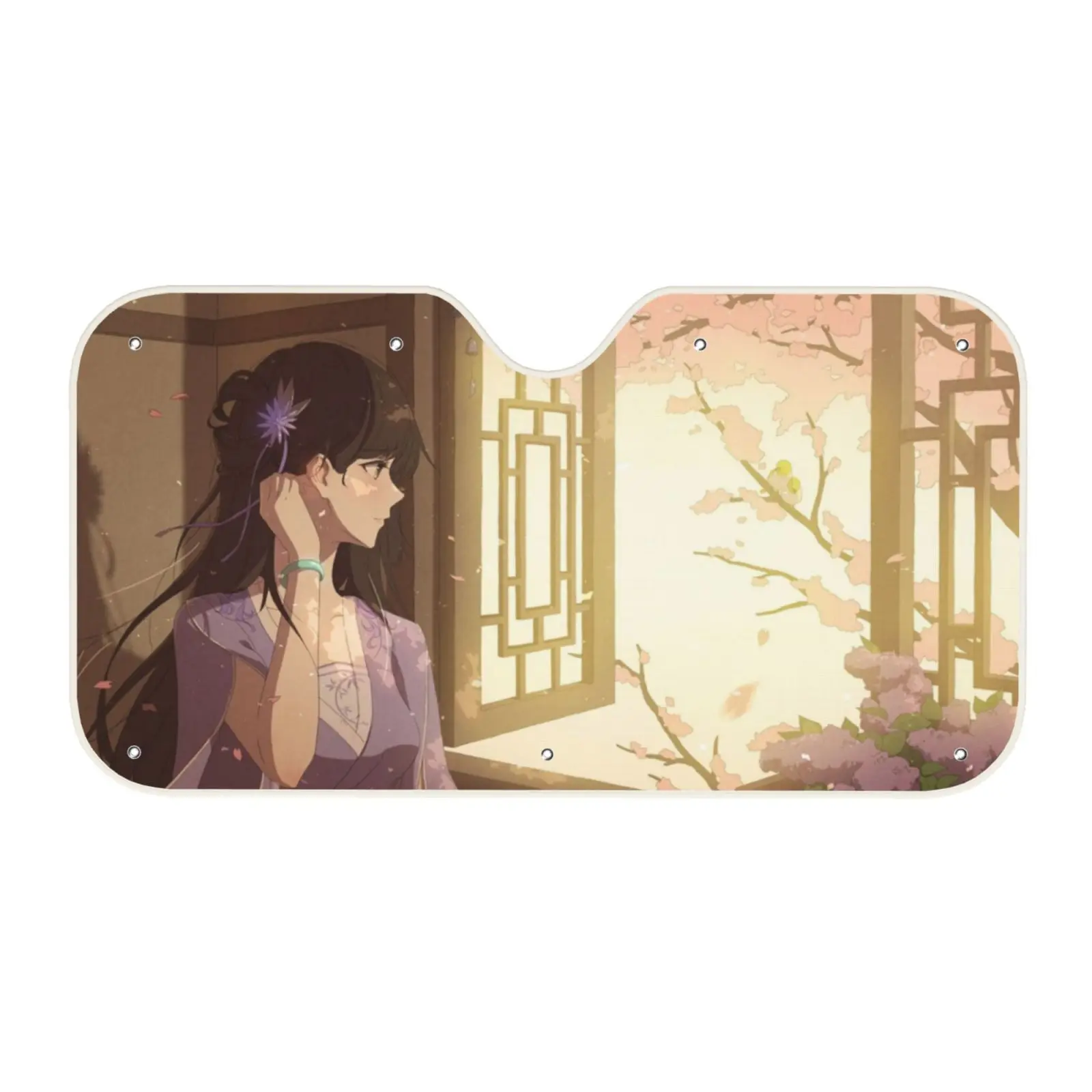 Sun visor cherry blossom car blinds windshield cover anime driver car sunshade sun protection car cover flowers
Sun visor cherry blossom car blinds windshield cover anime driver car sunshade sun protection car cover flowers
