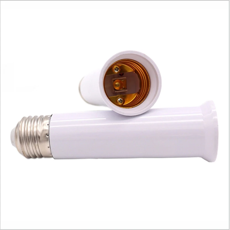 E27 to E27 Lamp Bulb Socket Extender 120mm Extension, Heat-resistant No Fire Hazard, E27 Light Bulb Socket Extension
E27 to E27 Lamp Bulb Socket Extender 120mm Extension, Heat-resistant No Fire Hazard, E27 Light Bulb Socket Extension