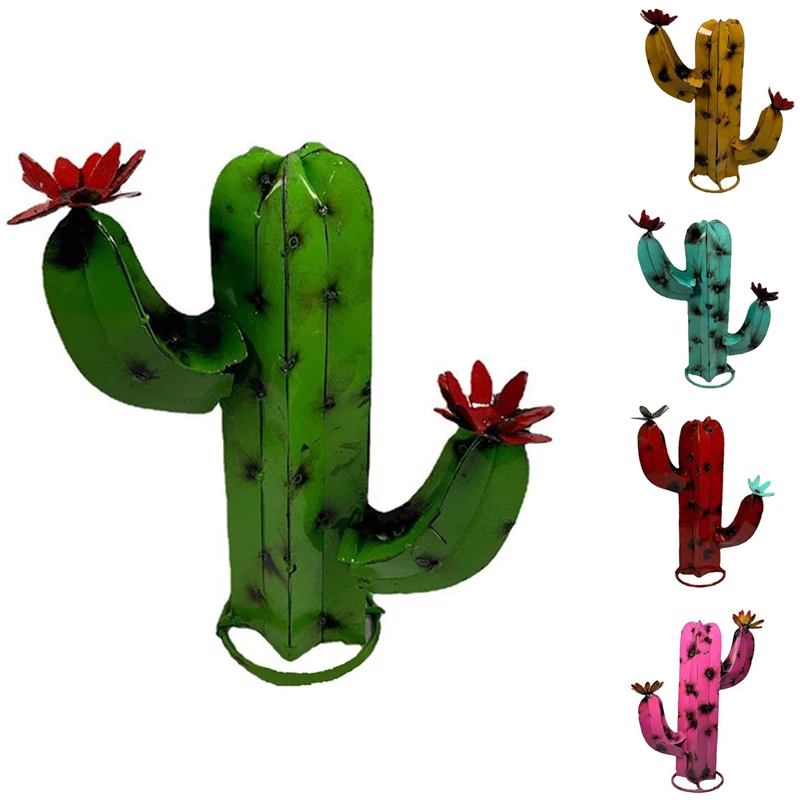 Cactus Sculpture Rustic Hand Painted DIY Mini Metal Saguaro Cactus Ornament Yard Art Sculpture
Cactus Sculpture Rustic Hand Painted DIY Mini Metal Saguaro Cactus Ornament Yard Art Sculpture