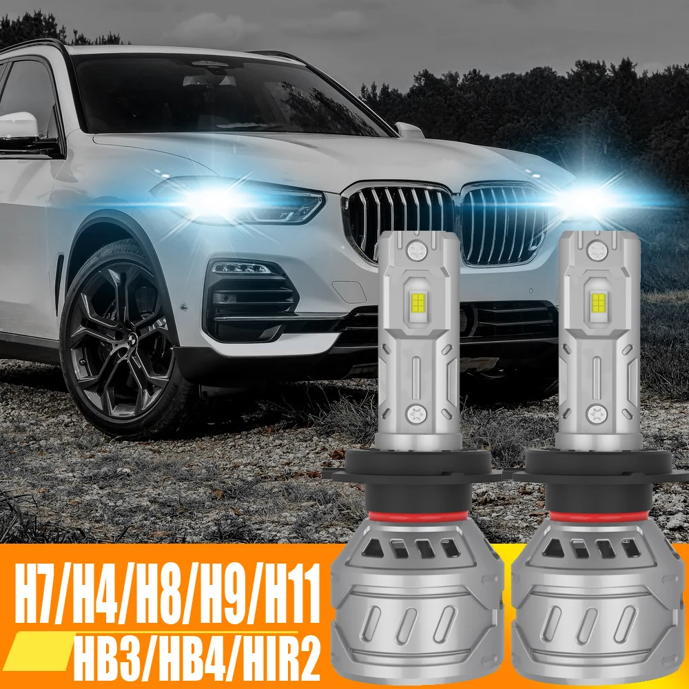 H4 LED Headlight 30000LM LED H7 HIR2 9012 H11 H8 H9 9005 9006 HB3 HB4 Ice Bulbs Turbo Fog Light 12V Car Driving Lamp For BMW VW
H4 LED Headlight 30000LM LED H7 HIR2 9012 H11 H8 H9 9005 9006 HB3 HB4 Ice Bulbs Turbo Fog Light 12V Car Driving Lamp For BMW VW