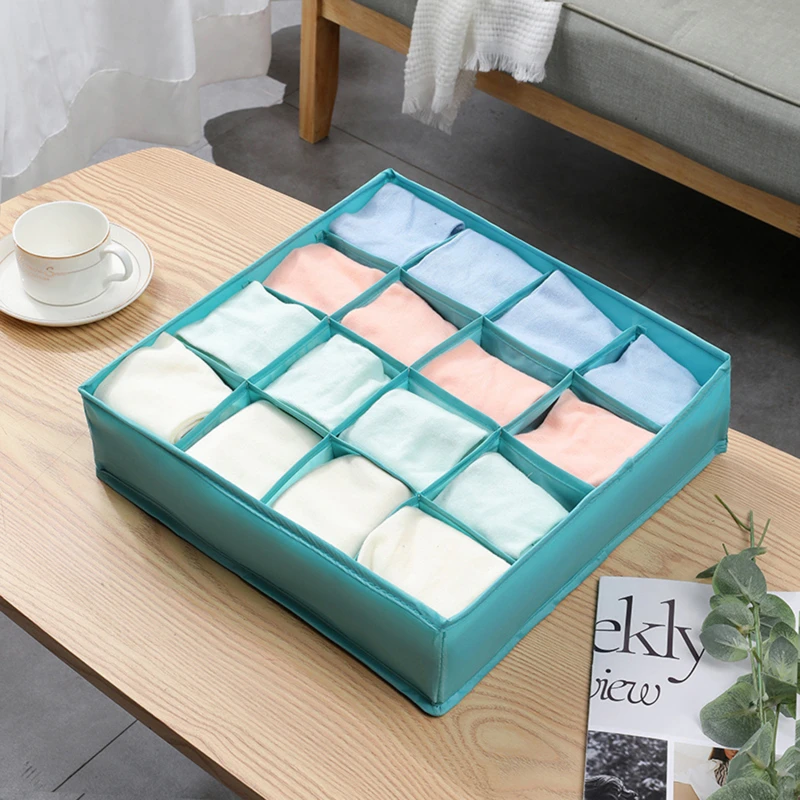 Underwear Bra Organizers Drawer Dividers Boxes Foldable Closet Organizer Clothes Scarfs Socks Panties Storage Box 16/12 Grids
Underwear Bra Organizers Drawer Dividers Boxes Foldable Closet Organizer Clothes Scarfs Socks Panties Storage Box 16/12 Grids