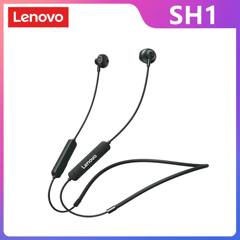 Беспроводные наушники Lenovo SH1, Bluetooth 5,0, магнитный шейный ремешок, спортивные наушники, IPX5 водонепроницаемые наушники, HIFI шумоподавление
Беспроводные наушники Lenovo SH1, Bluetooth 5,0, магнитный шейный ремешок, спортивные наушники, IPX5 водонепроницаемые наушники, HIFI шумоподавление