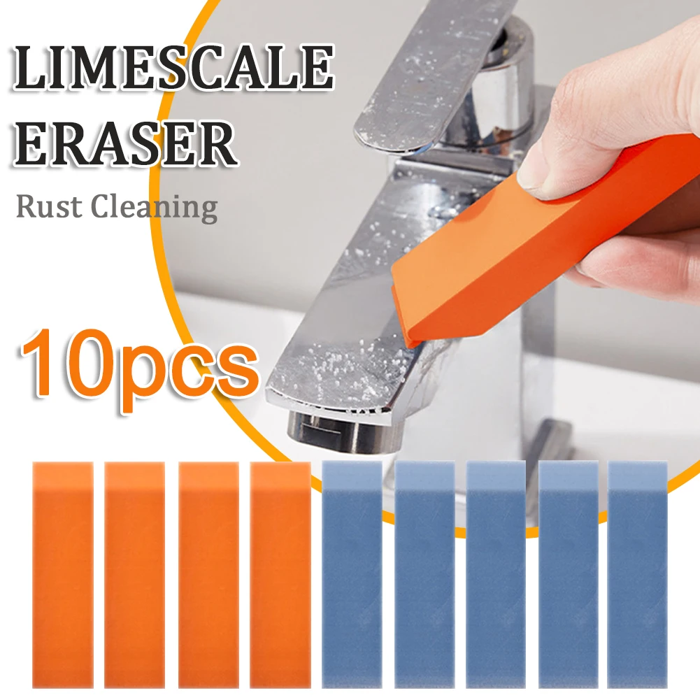 1-10pcs Easy Limescale Eraser Bathroom Glass Rust Remover Rubber Household Kitchen Cleaning Tools for Pot Scale Rust Brush
1-10pcs Easy Limescale Eraser Bathroom Glass Rust Remover Rubber Household Kitchen Cleaning Tools for Pot Scale Rust Brush