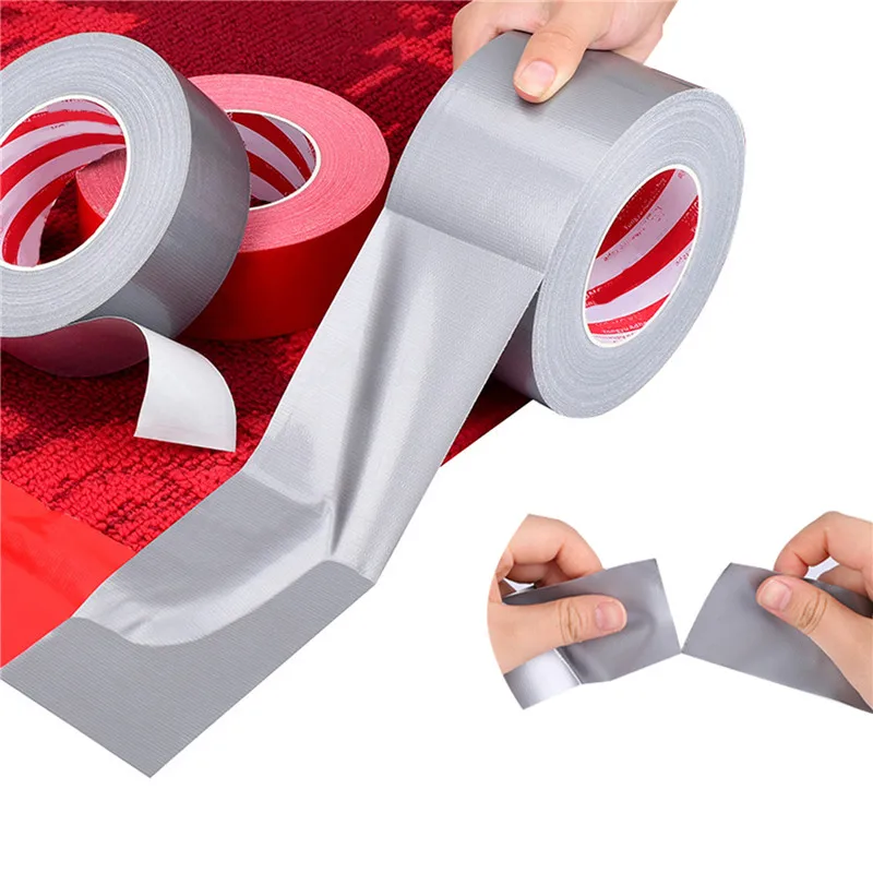 6cm Sticky Duct Repair Tape Wedding Exhibition Waterproof Carpet Tape DIY Home Decoration Self Adhesive Roll Craft Fix Tape
6cm Sticky Duct Repair Tape Wedding Exhibition Waterproof Carpet Tape DIY Home Decoration Self Adhesive Roll Craft Fix Tape