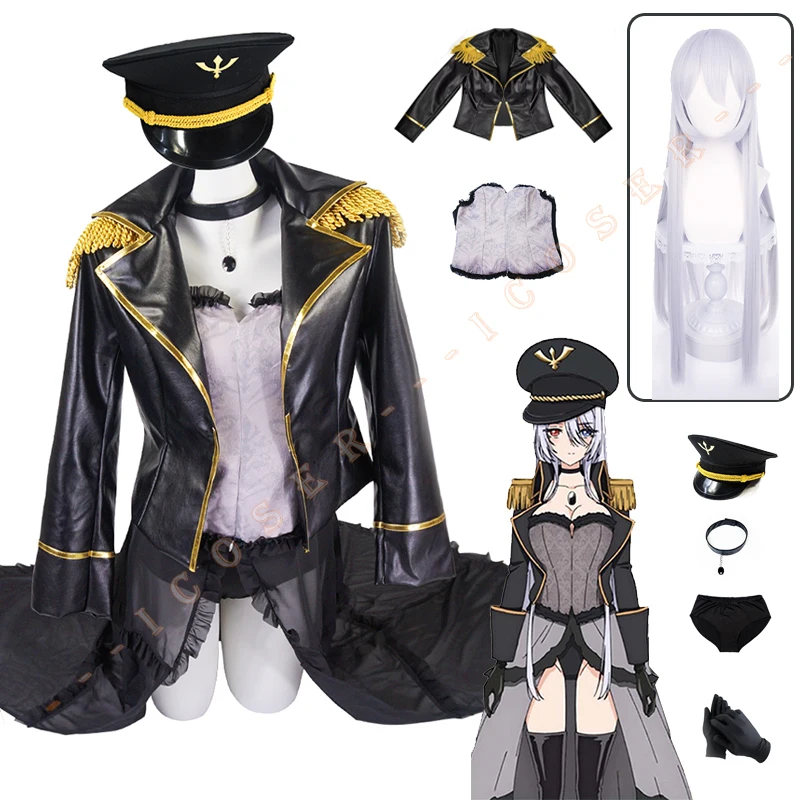 Kitagawa Marin Black Lobelia Cosplay Anime My Dress Up Darling Police Cap Jacket Sono Bisque Doll of Koi Wo Suru Women.
Kitagawa Marin Black Lobelia Cosplay Anime My Dress Up Darling Police Cap Jacket Sono Bisque Doll of Koi Wo Suru Women.