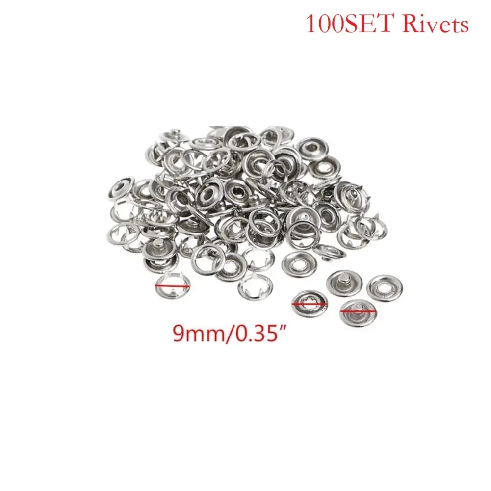 100pc 9.5mm Metal Sewing Prong Rings Buttons Press Studs Pliers Multifunctional Snap Ring Circlip Pliers For Hand Tool
100pc 9.5mm Metal Sewing Prong Rings Buttons Press Studs Pliers Multifunctional Snap Ring Circlip Pliers For Hand Tool
