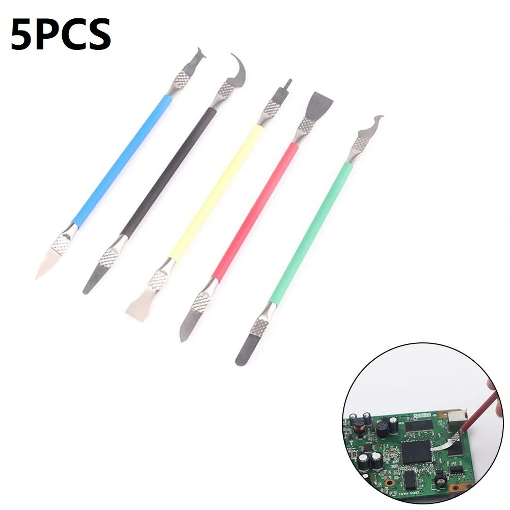 5pcs/set 160mm Double Head Removal Crowbar Alloy Steel For BGA Repair Dismantling Phone CPU Chip Phone Repair Multiuse Hand Tool
5pcs/set 160mm Double Head Removal Crowbar Alloy Steel For BGA Repair Dismantling Phone CPU Chip Phone Repair Multiuse Hand Tool