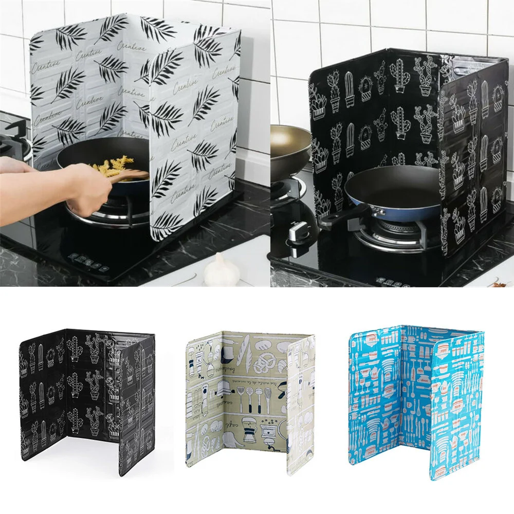 Folding Aluminum Foil Oil Baffle for Gas Stove, Heat Insulation Board, Household Cooking, Anti-Oil Splash, Kitchen
Folding Aluminum Foil Oil Baffle for Gas Stove, Heat Insulation Board, Household Cooking, Anti-Oil Splash, Kitchen