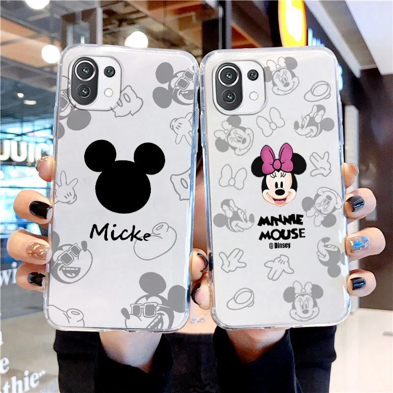 Transparent Cover Disney Mickey Minnie Comics Phone Case For Xiaomi Mi 12S 12X 12 11 11T 11i 10T 10 Pro Lite Ultra 5G 9T 9SE 8
Transparent Cover Disney Mickey Minnie Comics Phone Case For Xiaomi Mi 12S 12X 12 11 11T 11i 10T 10 Pro Lite Ultra 5G 9T 9SE 8