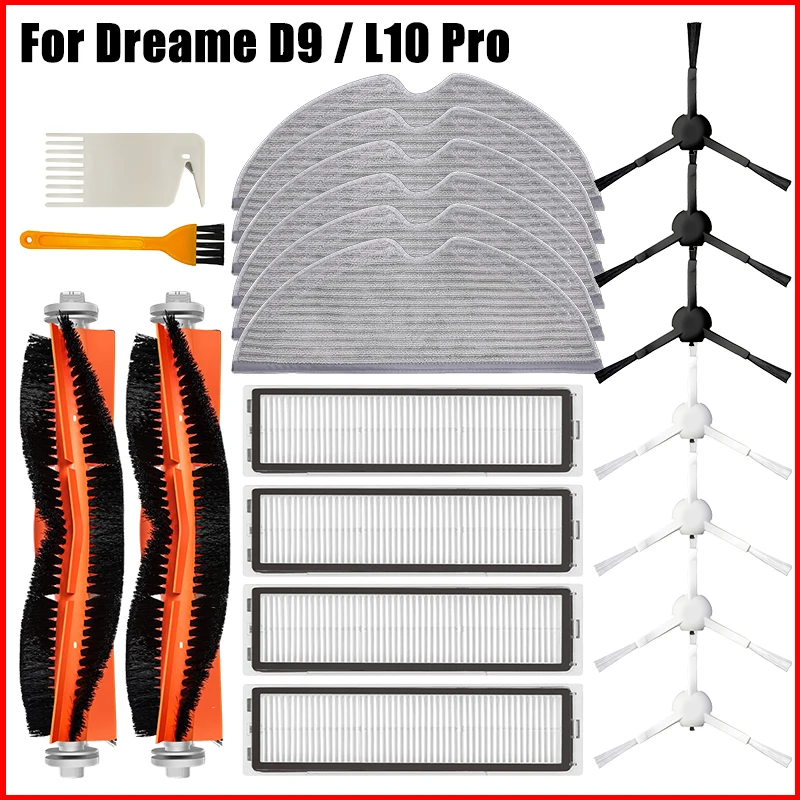 Робот-пылесос Xiaomi Dreame Bot L10 Pro D9 найти LDS Finder, запчасти для робота-пылесоса, основная боковая щетка, Hepa фильтр, Швабра, сменные насадки
Робот-пылесос Xiaomi Dreame Bot L10 Pro D9 найти LDS Finder, запчасти для робота-пылесоса, основная боковая щетка, Hepa фильтр, Швабра, сменные насадки