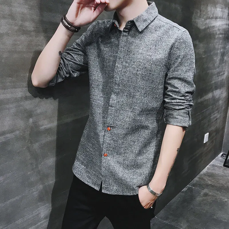 2000 Autumn New Cotton listing The Thin Shirt Arrivals Pattern Section Color Long Sleeve Male Time Hot gray blue
2000 Autumn New Cotton listing The Thin Shirt Arrivals Pattern Section Color Long Sleeve Male Time Hot gray blue
