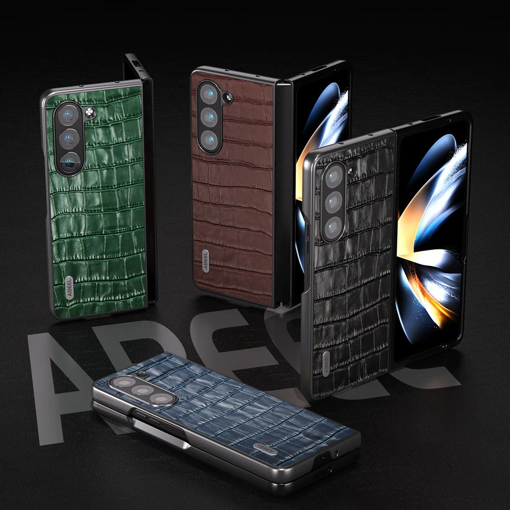 Чехол из натуральной кожи с крокодиловым узором для Samsung Galaxy Z Fold5 ZFold 5
Чехол из натуральной кожи с крокодиловым узором для Samsung Galaxy Z Fold5 ZFold 5