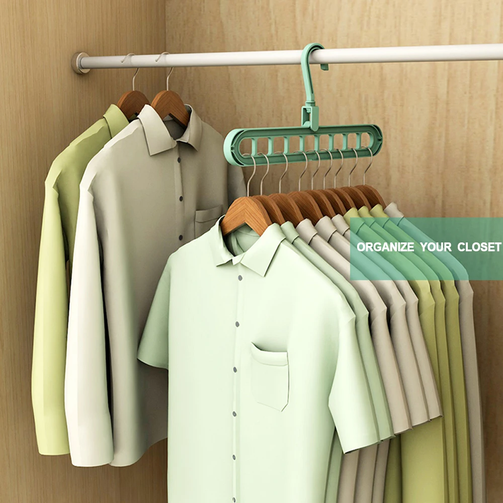 Magic Multi-port Support hangers 9Holes for Clothes Drying Rack Multifunction Plastic Clothes rack drying hanger Storage Hangers
Magic Multi-port Support hangers 9Holes for Clothes Drying Rack Multifunction Plastic Clothes rack drying hanger Storage Hangers