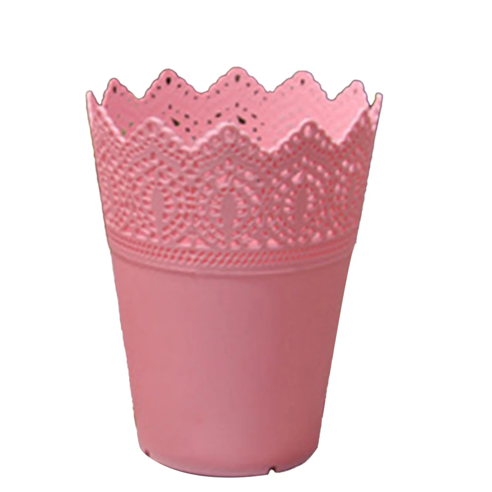 Plastic Flower Pot Hollow Flower Holder Crown Lace Pierced Flower Vase Storage Planters Grow Box Small Nursery Pot
Plastic Flower Pot Hollow Flower Holder Crown Lace Pierced Flower Vase Storage Planters Grow Box Small Nursery Pot