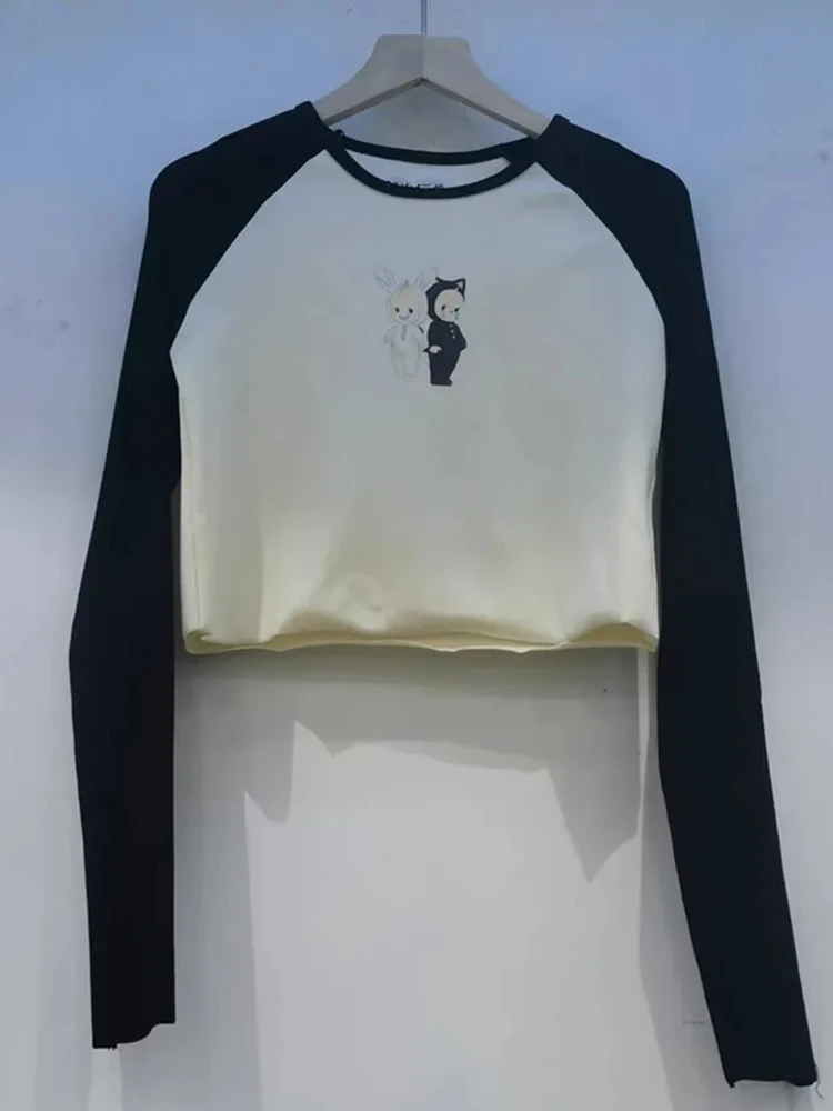 Casual Women Beige O Neck Angel Printed Short T-shirt 2023 Spring Fashion Ladies Raglan Long Sleeves Tees Female Chic Tops
Casual Women Beige O Neck Angel Printed Short T-shirt 2023 Spring Fashion Ladies Raglan Long Sleeves Tees Female Chic Tops
