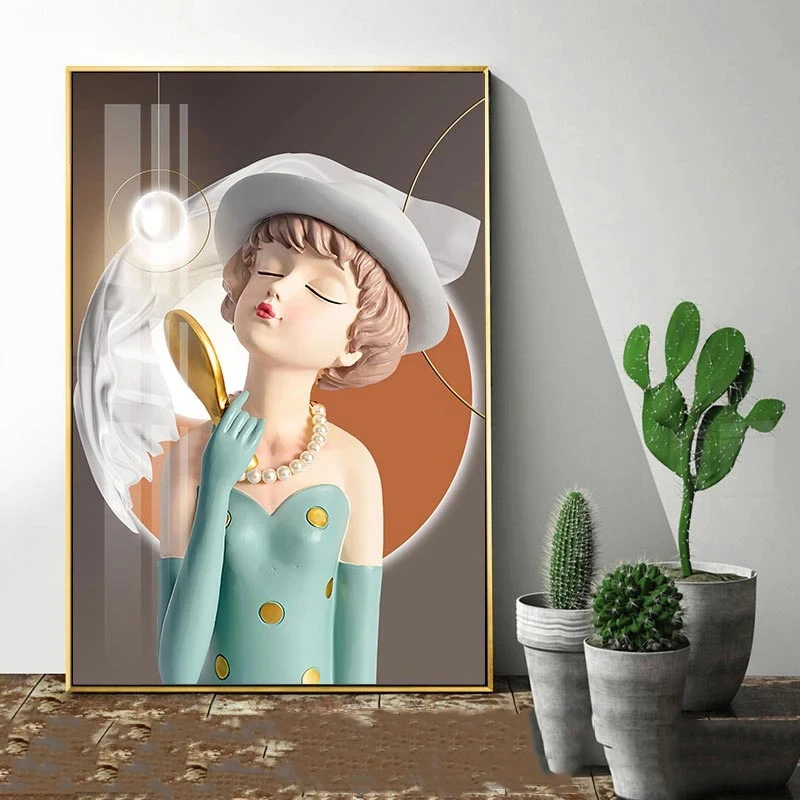 Canvas Painting Hd Printed Home Decoration Cute Girl Pictures Cartoon Modern Multicolor Posters Wall Art For Living Room Artwork
Canvas Painting Hd Printed Home Decoration Cute Girl Pictures Cartoon Modern Multicolor Posters Wall Art For Living Room Artwork