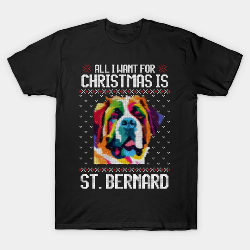 Неоновый Рождественский свитер Saint Bernhardog, футболка для подарка любимой собаки, новинка, 100% хлопок, круглый вырез, короткий рукав, повседневн...
Неоновый Рождественский свитер Saint Bernhardog, футболка для подарка любимой собаки, новинка, 100% хлопок, круглый вырез, короткий рукав, повседневн...
