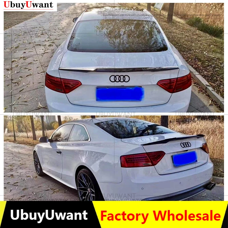 Спойлер заднего багажника, крыла для Audi A5 B8 Sportback Coupe 2-дверный 2008 - 2016 автомобильный спойлер для багажника из настоящего углеродного волокна/...
Спойлер заднего багажника, крыла для Audi A5 B8 Sportback Coupe 2-дверный 2008 - 2016 автомобильный спойлер для багажника из настоящего углеродного волокна/...