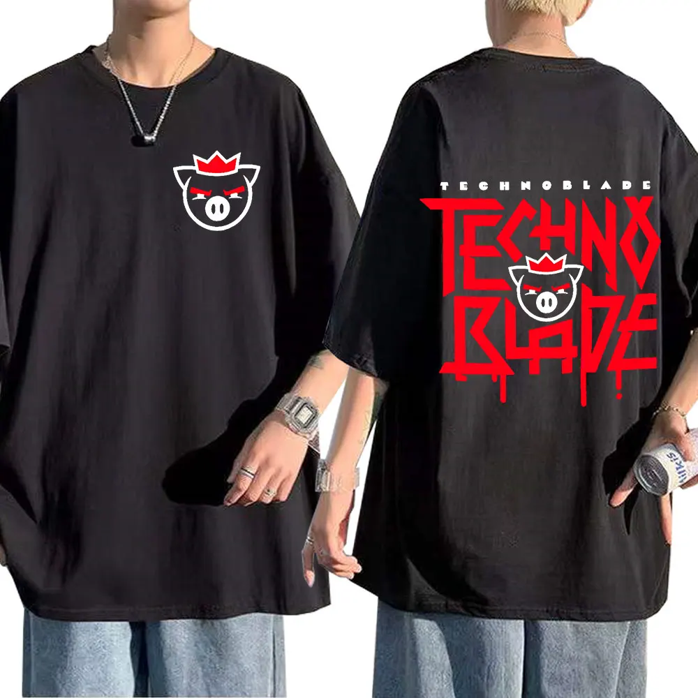 Новинка 2022, Лидер продаж, футболка Technoblade Merch, женские и мужские футболки с принтом, футболки с коротким рукавом в стиле хип-хоп, уличная одежд... 
Новинка 2022, Лидер продаж, футболка Technoblade Merch, женские и мужские футболки с принтом, футболки с коротким рукавом в стиле хип-хоп, уличная одежд...