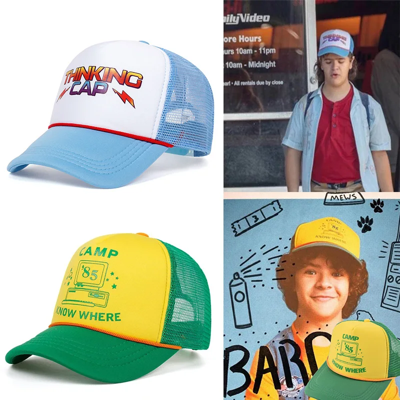 Stranger Things Season4 Cosplay Hat DustinBaseball Cap Retro Mesh Hats Adult Unisex Adjustable Designer Cap Men Gorras Hombre
Stranger Things Season4 Cosplay Hat DustinBaseball Cap Retro Mesh Hats Adult Unisex Adjustable Designer Cap Men Gorras Hombre