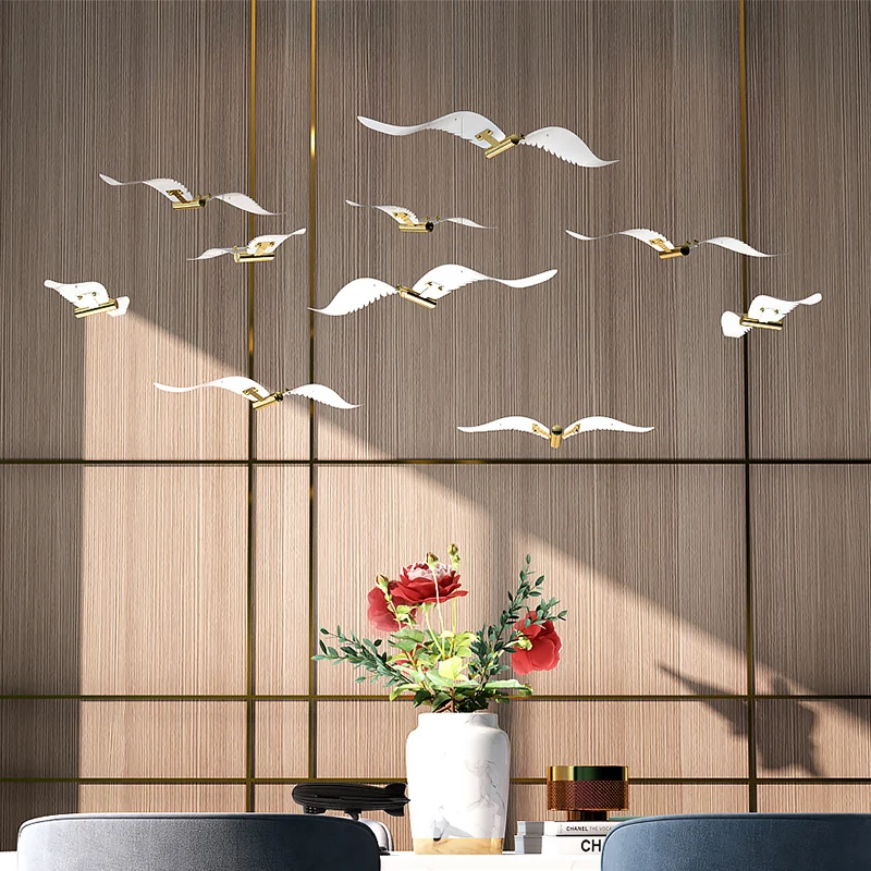 Creative Metal Seagull Ceiling Hanging Decoration Wedding Hotel Ceiling Decorations Home Aerial Decoration Exquisite Gift
Creative Metal Seagull Ceiling Hanging Decoration Wedding Hotel Ceiling Decorations Home Aerial Decoration Exquisite Gift