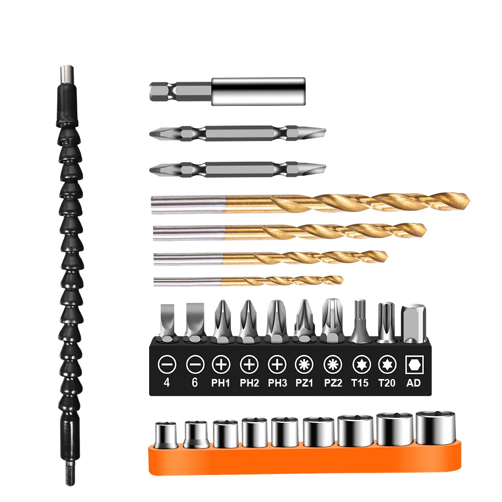 Hardware tools universal flexible shaft electric mill with batch head multifunctional electric drill set
Hardware tools universal flexible shaft electric mill with batch head multifunctional electric drill set