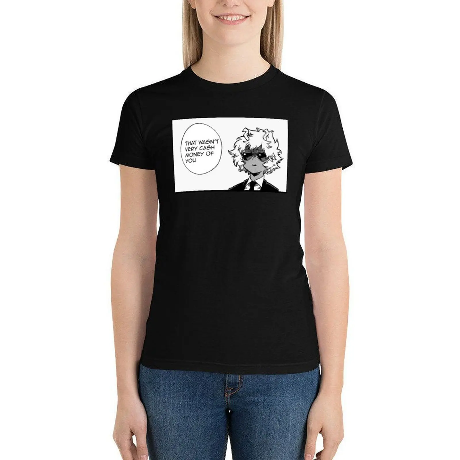 Mina Ashido Cash Money Tshirt My Short-Sleeve Women Cotton T Shirt Summer Printed Tee Shirt
Mina Ashido Cash Money Tshirt My Short-Sleeve Women Cotton T Shirt Summer Printed Tee Shirt