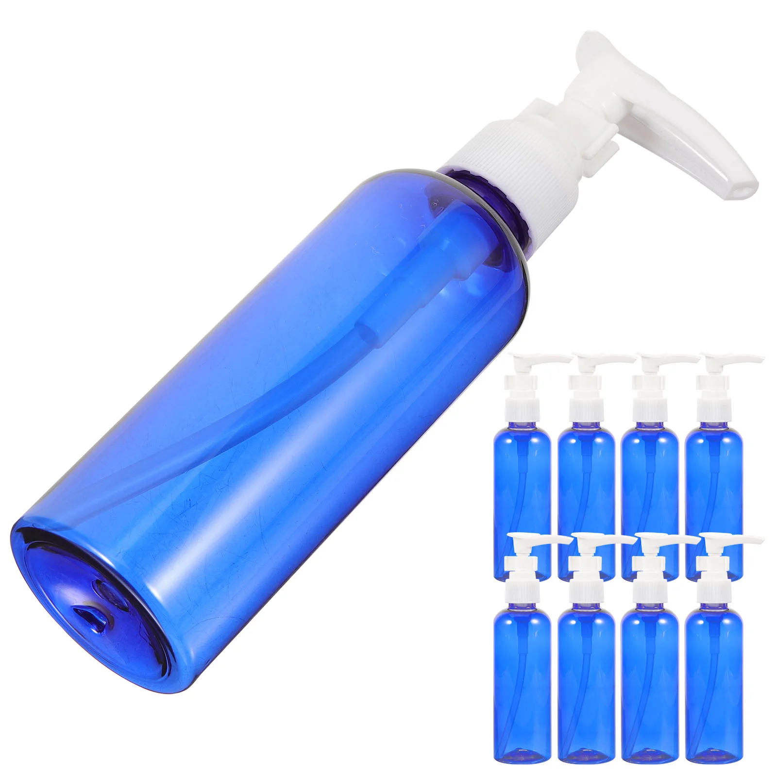 10pcs Travel Pump Bottles Empty Shampoo Lotion Body Wash Containers Refillable Small Bottles for Home Outdoor, 100ml ( Blue )
10pcs Travel Pump Bottles Empty Shampoo Lotion Body Wash Containers Refillable Small Bottles for Home Outdoor, 100ml ( Blue )