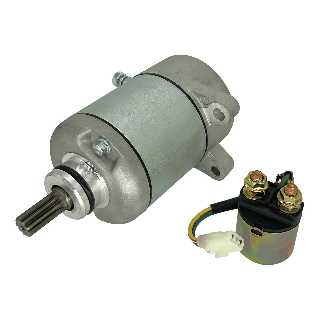 18607 Starter Motor & Solenoid Relay for TRX350FE FourTrax Rancher 4x4 ES 2000-2006 31200-HN5-671
18607 Starter Motor & Solenoid Relay for TRX350FE FourTrax Rancher 4x4 ES 2000-2006 31200-HN5-671
