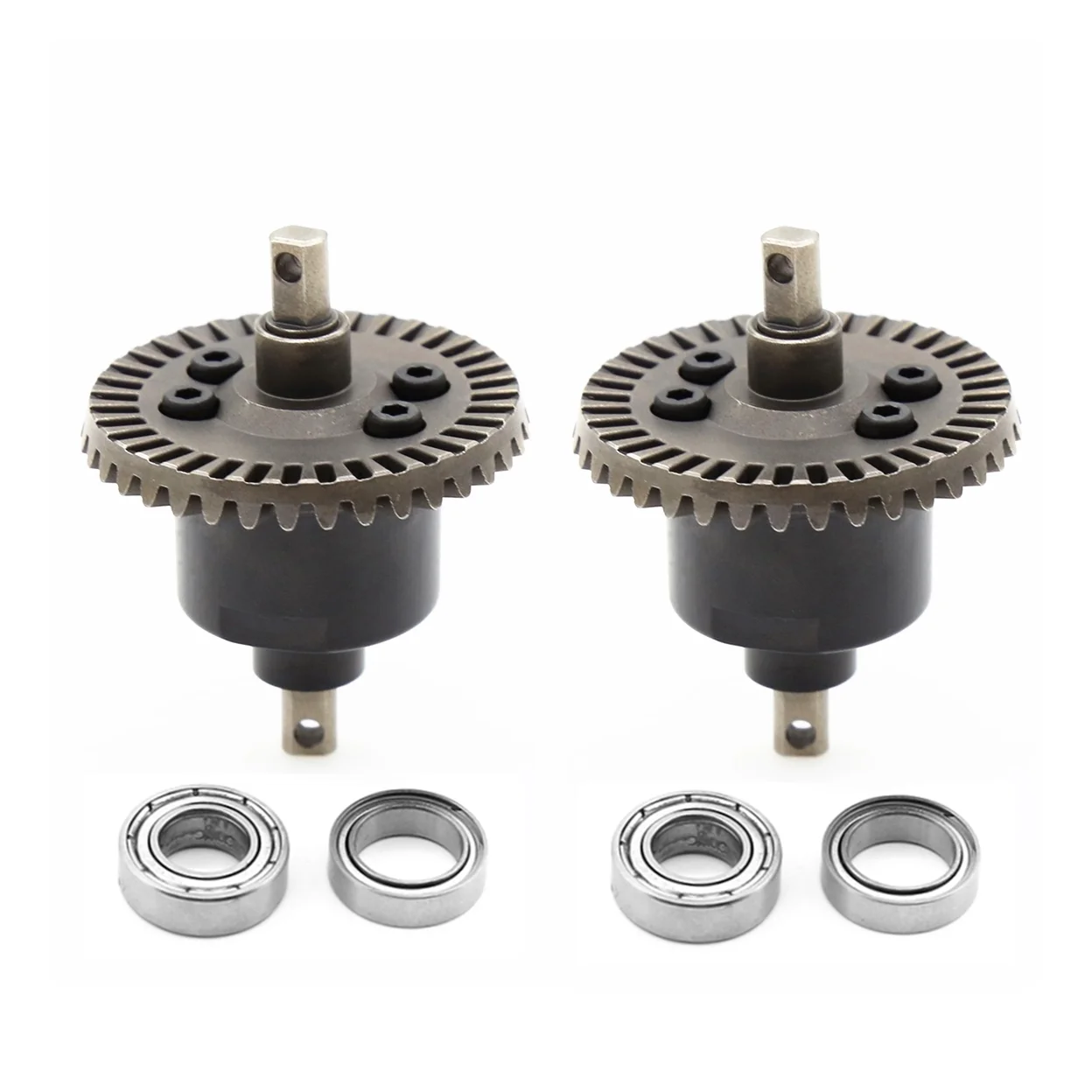 2pcs Front and Rear Differential with Bearing for Traxxas Slash 4x4 VXL Stampede Rustler Remo HQ727 1/10 RC Car Upgrade Parts
2pcs Front and Rear Differential with Bearing for Traxxas Slash 4x4 VXL Stampede Rustler Remo HQ727 1/10 RC Car Upgrade Parts