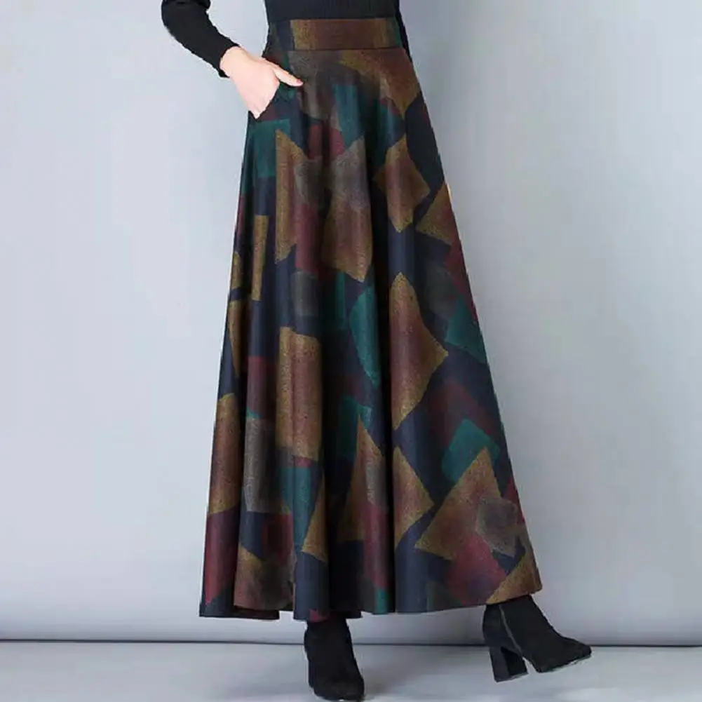 Stylish Office Skirt Plus Size Windproof High Waist A-Line Maxi Winter Long Skirt Elegant Skirt Maxi Skirt
Stylish Office Skirt Plus Size Windproof High Waist A-Line Maxi Winter Long Skirt Elegant Skirt Maxi Skirt