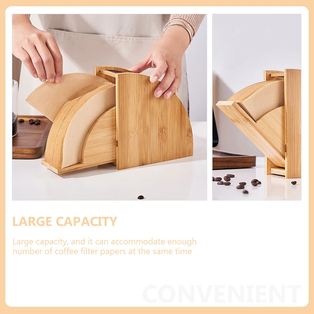 Paper Holder Coffee Bar Accessory Filter Stand Wood Bracket Accessories Filtering Filters Office Desk Top Organizer Shelf
Paper Holder Coffee Bar Accessory Filter Stand Wood Bracket Accessories Filtering Filters Office Desk Top Organizer Shelf
