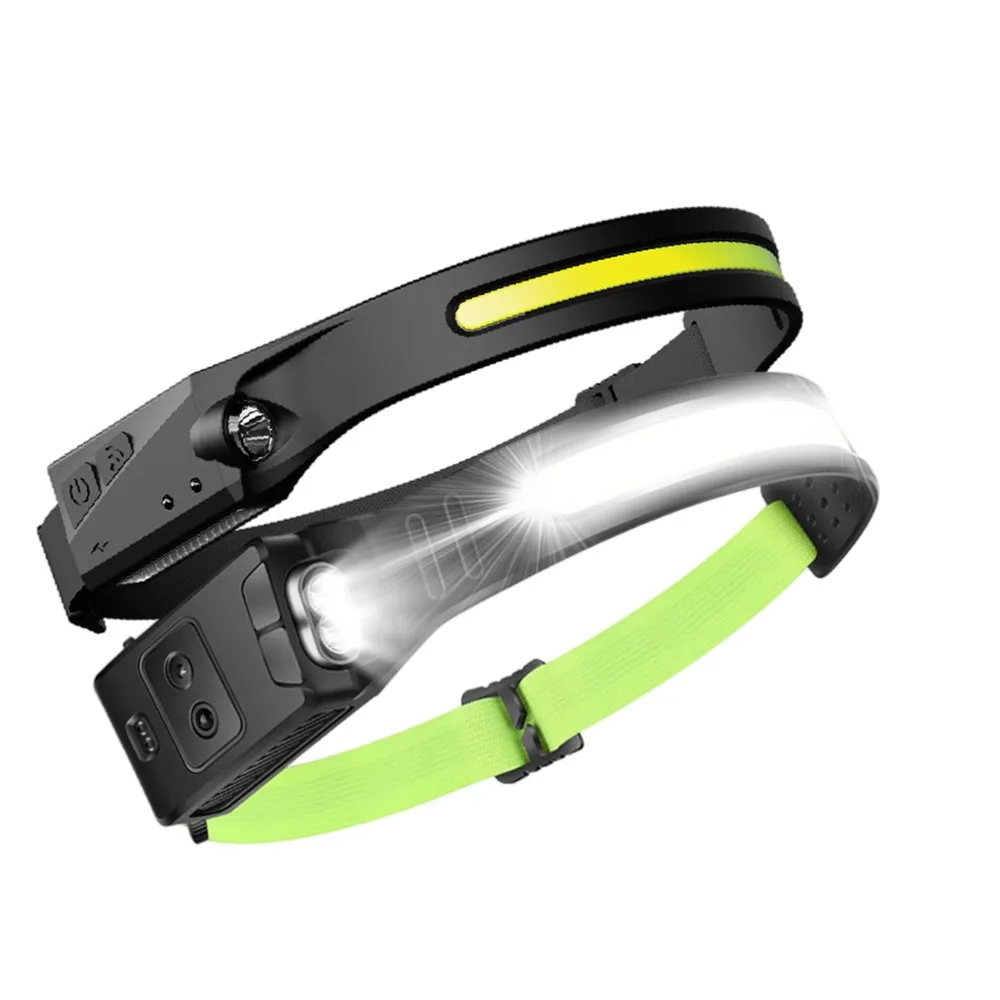 Headlamp COB LED Headlamp Sensor Headlight with Built-in Battery Flashlight USB Rechargeable Head Lamp Torch 5 Light Modes
Headlamp COB LED Headlamp Sensor Headlight with Built-in Battery Flashlight USB Rechargeable Head Lamp Torch 5 Light Modes