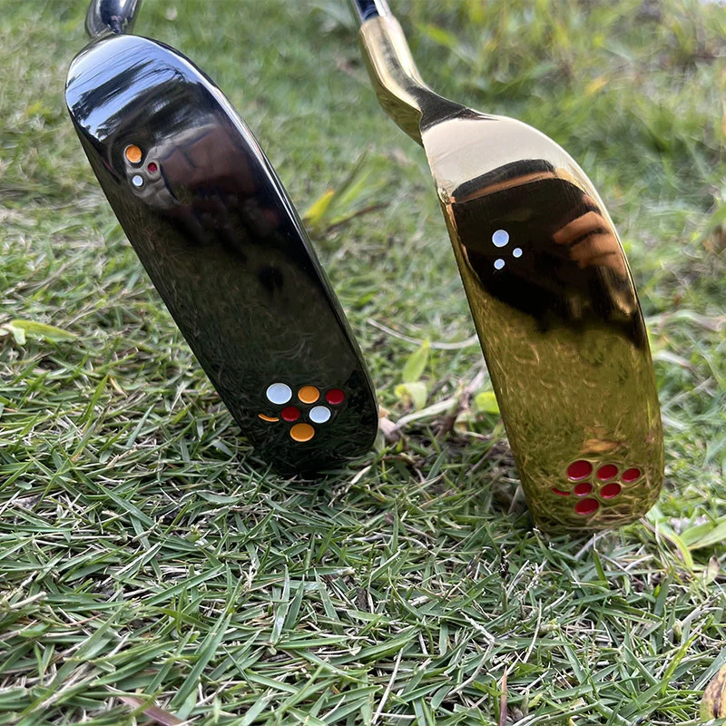 Putter Golf Club 33/34/35 Inch Steel Shaft with Head Cover Black Gold Sickle Limited Edition with Logo
Putter Golf Club 33/34/35 Inch Steel Shaft with Head Cover Black Gold Sickle Limited Edition with Logo