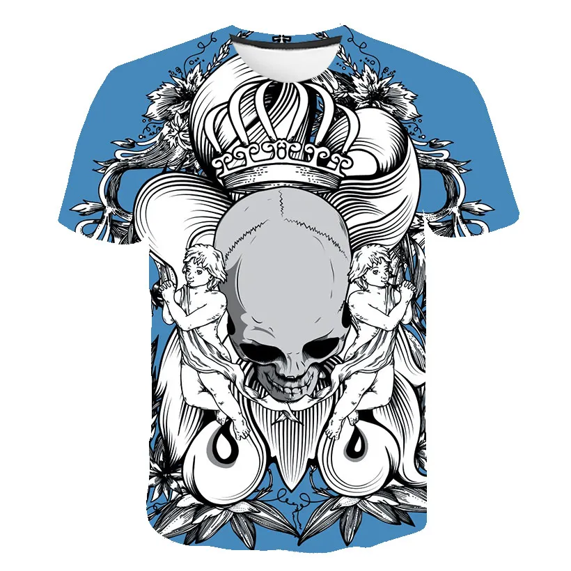 Футболка мужская оверсайз с коротким рукавом, модная Повседневная рубашка с принтом черепа, универсальный уличный топ с 3D-принтом ужасов, с ...
Футболка мужская оверсайз с коротким рукавом, модная Повседневная рубашка с принтом черепа, универсальный уличный топ с 3D-принтом ужасов, с ...